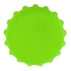 Kapsel do butelek z nadrukiem Twojego logo, materiał: silikon, kolor: jasnozielony
