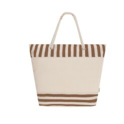 Torba termoizolacyjna RPET z nadrukiem Twojego logo, materiał: aluminium, poliester, rpet, kolor: jasnobrązowy