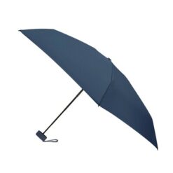 Parasol automatyczny, składany z nadrukiem Twojego logo, materiał: metal, poliester, kolor: granatowy