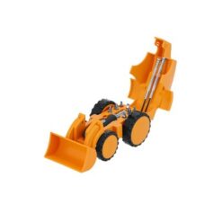 Zestaw narzędzi "koparka" z nadrukiem Twojego logo, materiał: plastik, kolor: pomarańczowy