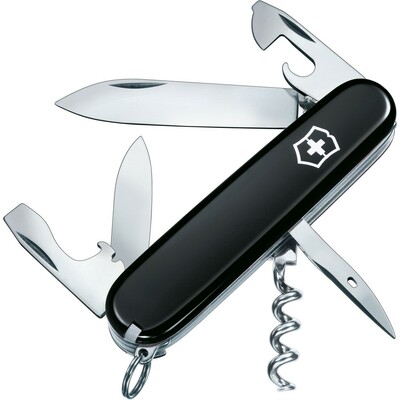 Narzędzie wielofunkcyjne Victorinox Spartan z nadrukiem Twojego logo, materiał: metal, stal nierdzewna, stal, kolor: czarny Narzędzie wielofunkcyjne Victorinox Spartan z nadrukiem Twojego logo, materiał: metal, stal nierdzewna, stal, kolor: czarny