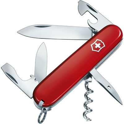 Narzędzie wielofunkcyjne Victorinox Spartan z nadrukiem Twojego logo, materiał: metal, stal nierdzewna, stal, kolor: czerwony Narzędzie wielofunkcyjne Victorinox Spartan z nadrukiem Twojego logo, materiał: metal, stal nierdzewna, stal, kolor: czerwony