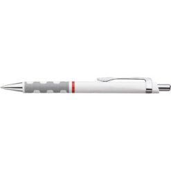 Długopis ABS rOtring Tikky z nadrukiem Twojego logo, materiał: metal, plastik, guma, kolor: biały