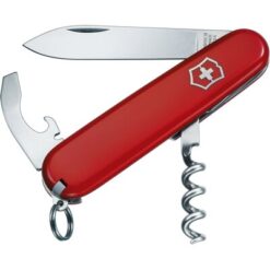 Nóż wielofunkcyjny Victorinox Waiter z nadrukiem Twojego logo, materiał: plastik, stal nierdzewna, stal, kolor: czerwony