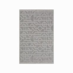 Zestaw ręczników VINGA Verso, 4 el. z nadrukiem Twojego logo, materiał: bawełna, kolor: szary