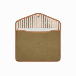 Pokrowiec na laptopa 14" VINGA Bosler z nadrukiem Twojego logo, materiał: poliester, płótno, kolor: zielony