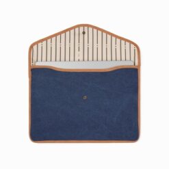 Pokrowiec na laptopa 16" VINGA Bosler z nadrukiem Twojego logo, materiał: poliester, płótno, kolor: niebieski