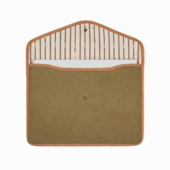 Pokrowiec na laptopa 16" VINGA Bosler z nadrukiem Twojego logo, materiał: poliester, płótno, kolor: zielony