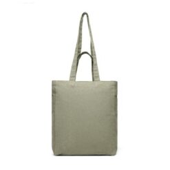 Torba na zakupy z płótna z recyklingu VINGA Hilo AWARE™ z nadrukiem Twojego logo, materiał: płótno, kolor: zielony