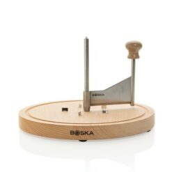 Krajalnica do sera BOSKA Amigo z nadrukiem Twojego logo, materiał: stal nierdzewna, stal, kolor: brązowy