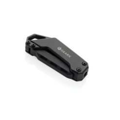 Narzędzie wielofunkcyjne Gear X z nadrukiem Twojego logo, materiał: stal, kolor: czarny