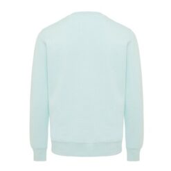 Lekki sweter Iqoniq Etosha, bawełna z recyklingu z nadrukiem Twojego logo, materiał: bawełna, kolor: zielony