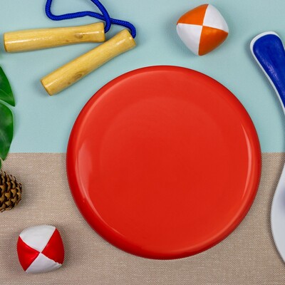 Frisbee | Eoan z nadrukiem Twojego logo, materiał: pp, kolor: czerwony Frisbee | Eoan z nadrukiem Twojego logo, materiał: pp, kolor: czerwony