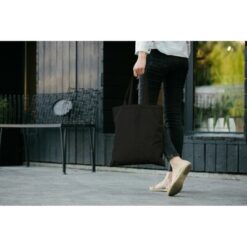 Torba bawełniana na zakupy | Ornell z nadrukiem Twojego logo, materiał: bawełna, kolor: czarny