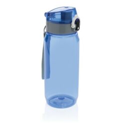 Butelka sportowa 600 ml RPET z nadrukiem Twojego logo, materiał: pp, rpet, kolor: niebieski