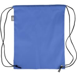 Worek ze sznurkiem z nadrukiem Twojego logo, materiał: poliester, rpet, kolor: granatowy