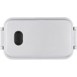 Pudełko śniadaniowe z nadrukiem Twojego logo, materiał: pp, silikon, kolor: biały