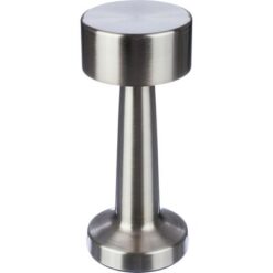 Lampka na biurko z nadrukiem Twojego logo, materiał: metal, plastik, pp, kolor: srebrny