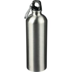 Butelka sportowa 750 ml z nadrukiem Twojego logo, materiał: metal, pp, stal nierdzewna, stal, kolor: srebrny