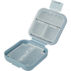 Pojemnik na tabletki z nadrukiem Twojego logo, materiał: pp, kolor: błękitny