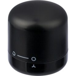 Zatyczka do butelek z nadrukiem Twojego logo, materiał: plastik, kolor: czarny