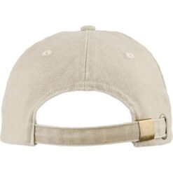 Czapka z daszkiem z bawełny 240 gsm z nadrukiem Twojego logo, materiał: poliester, bawełna, kolor: beżowy