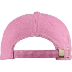 Czapka z daszkiem z bawełny 240 gsm z nadrukiem Twojego logo, materiał: poliester, bawełna, kolor: różowy