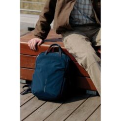 Plecak z nadrukiem Twojego logo, materiał: nylon, rpet, kolor: navy, grey