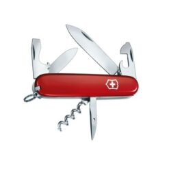 Narzędzie wielofunkcyjne Victorinox Spartan z nadrukiem Twojego logo, materiał: metal, stal nierdzewna, stal, kolor: czerwony