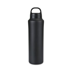 Butelka termiczna 740 ml Aviana™ Rowan z nadrukiem Twojego logo, materiał: pp, stal nierdzewna, stal, kolor: czarny