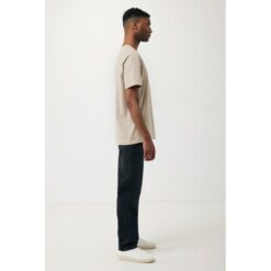 Luźna koszulka Iqoniq Kakadu, bawełna z recyklingu z nadrukiem Twojego logo, materiał: bawełna, kolor: beżowy