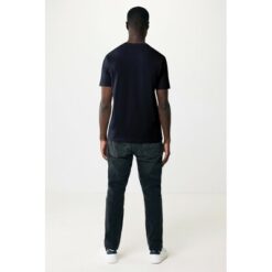 Lekka koszulka Iqoniq Sierra, bawełna z recyklingu z nadrukiem Twojego logo, materiał: bawełna, kolor: niebieski