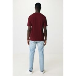 Lekka koszulka Iqoniq Sierra, bawełna z recyklingu z nadrukiem Twojego logo, materiał: bawełna, kolor: czerwony