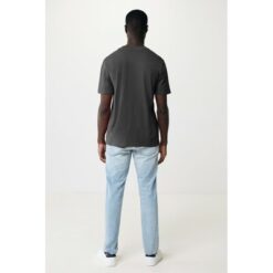 Lekka koszulka Iqoniq Sierra, bawełna z recyklingu z nadrukiem Twojego logo, materiał: bawełna, kolor: szary