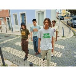 Lekka koszulka Iqoniq Sierra, bawełna z recyklingu z nadrukiem Twojego logo, materiał: bawełna, kolor: szary