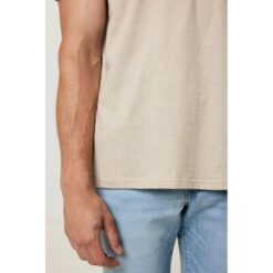 Lekka koszulka Iqoniq Sierra, bawełna z recyklingu z nadrukiem Twojego logo, materiał: bawełna, kolor: brązowy