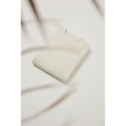 Luźna bluza z bawełny z recyklingu Iqoniq Kruger z nadrukiem Twojego logo, materiał: bawełna, kolor: neutralny