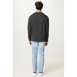 Lekki sweter Iqoniq Etosha, bawełna z recyklingu z nadrukiem Twojego logo, materiał: bawełna, kolor: szary