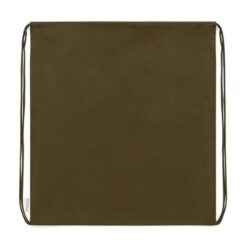 Worek ze sznurkiem z bawełny organicznej z nadrukiem Twojego logo, materiał: bawełna, kolor: brązowy