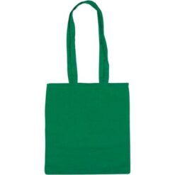 Torba bawełniana na zakupy z nadrukiem Twojego logo, materiał: bawełna, kolor: zielony
