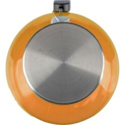 Butelka sportowa RPET 500 ml z nadrukiem Twojego logo, materiał: stal nierdzewna, silikon, rpet, stal, kolor: pomarańczowy