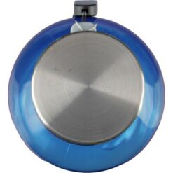 Butelka sportowa RPET 500 ml z nadrukiem Twojego logo, materiał: stal nierdzewna, silikon, rpet, stal, kolor: niebieski