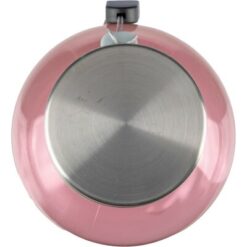 Butelka sportowa RPET 500 ml z nadrukiem Twojego logo, materiał: stal nierdzewna, silikon, rpet, stal, kolor: różowy