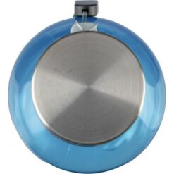 Butelka sportowa RPET 500 ml z nadrukiem Twojego logo, materiał: stal nierdzewna, silikon, rpet, stal, kolor: błękitny