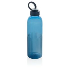Butelka sportowa 750 ml Ripple RPET z nadrukiem Twojego logo, materiał: pp, rpet, kolor: granatowy