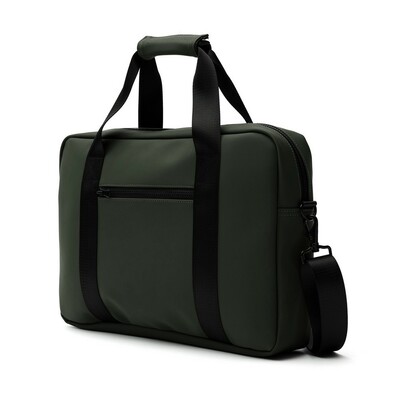 Torba na laptopa VINGA Baltimore z nadrukiem Twojego logo, materiał: poliester, kolor: zielony Torba na laptopa VINGA Baltimore z nadrukiem Twojego logo, materiał: poliester, kolor: zielony