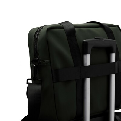 Torba na laptopa VINGA Baltimore z nadrukiem Twojego logo, materiał: poliester, kolor: zielony Torba na laptopa VINGA Baltimore z nadrukiem Twojego logo, materiał: poliester, kolor: zielony