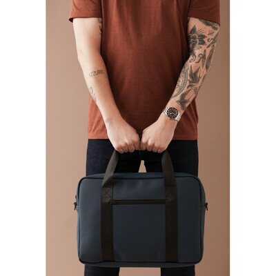 Torba na laptopa VINGA Baltimore z nadrukiem Twojego logo, materiał: poliester, kolor: niebieski Torba na laptopa VINGA Baltimore z nadrukiem Twojego logo, materiał: poliester, kolor: niebieski