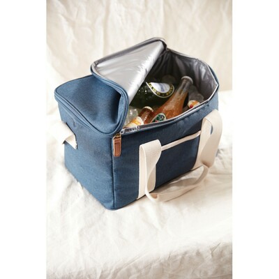 Torba termoizolacyjna VINGA RPET Sortino z nadrukiem Twojego logo, materiał: rpet, kolor: niebieski Torba termoizolacyjna VINGA RPET Sortino z nadrukiem Twojego logo, materiał: rpet, kolor: niebieski