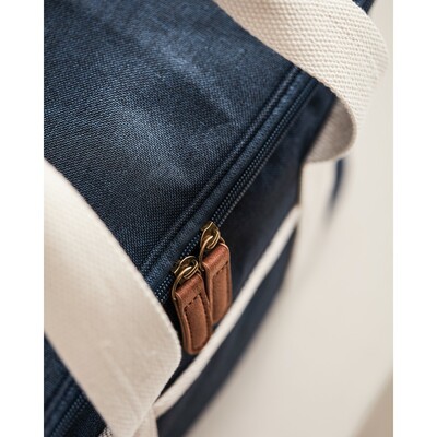 Torba termoizolacyjna VINGA RPET Sortino z nadrukiem Twojego logo, materiał: rpet, kolor: niebieski Torba termoizolacyjna VINGA RPET Sortino z nadrukiem Twojego logo, materiał: rpet, kolor: niebieski